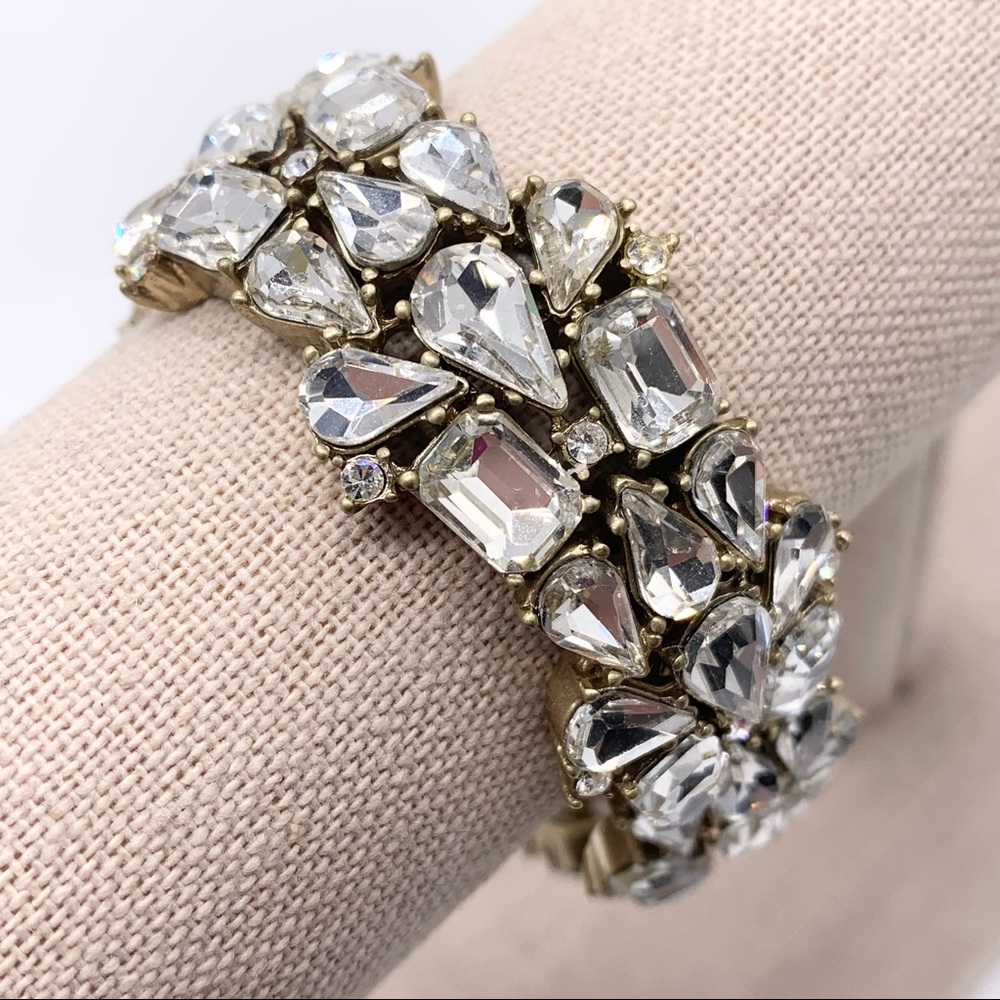 J. Crew Stretch Crystal Bracelet